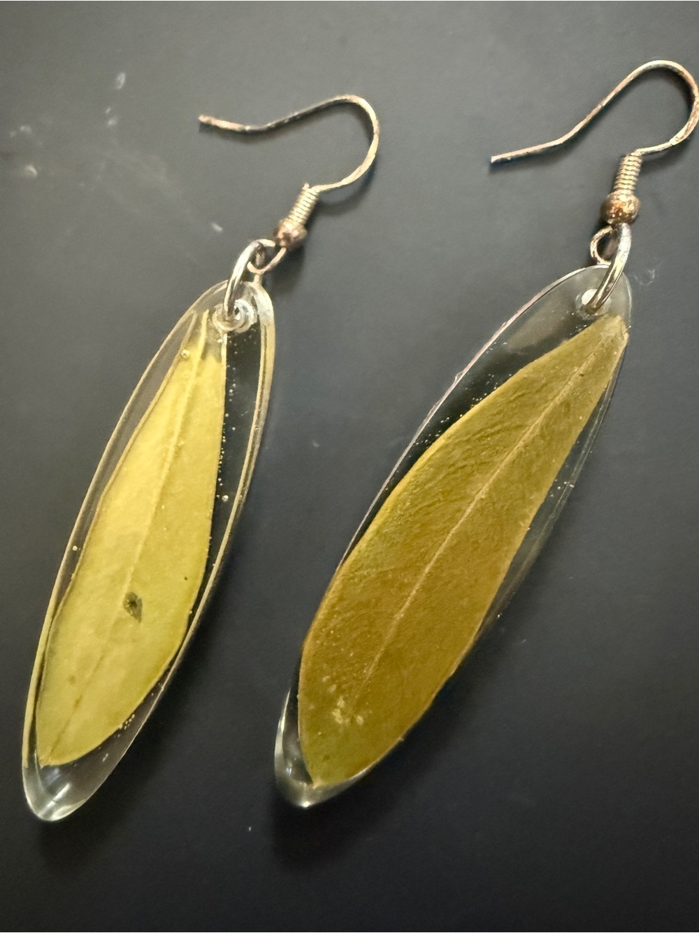 Palestinian Olive leaf Drop Earrings - Women Jewelry